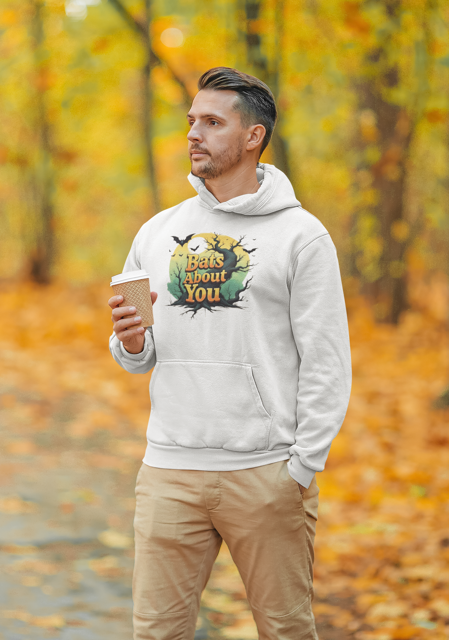 Bat Graphic Hoodie – Bats About You (Unisex Sweatshirt)