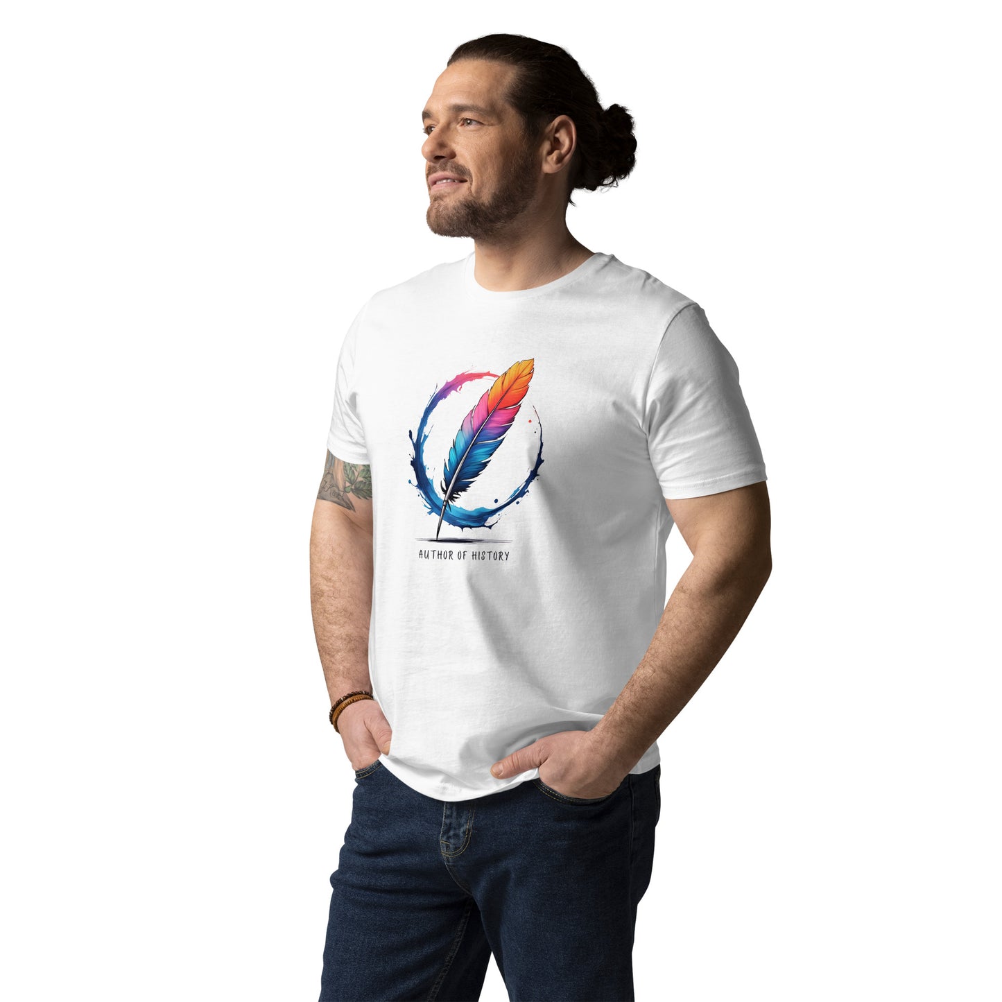 Quill pen Graphic Tee – Author of history (Unisex T-Shirt)