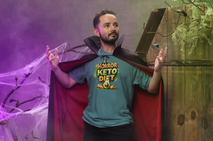 Avocado Graphic Tee – Horror Keto Diet (Unisex T-shirt)