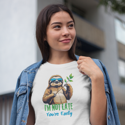 Koala Graphic Tee – I'm Not Late You're Early (Unisex T-Shirt)