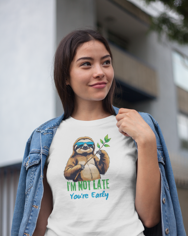 Koala Graphic Tee – I'm Not Late You're Early (Unisex T-Shirt)