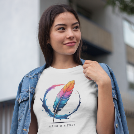 Quill pen Graphic Tee – Author of history (Unisex T-Shirt)