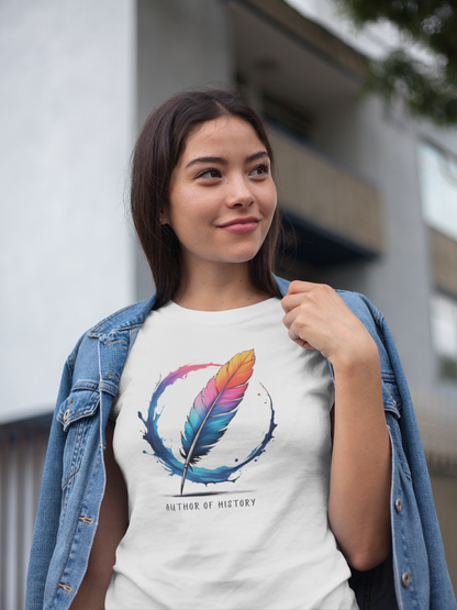 Quill pen Graphic Tee – Author of history (Unisex T-Shirt)