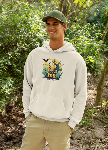 Bat Graphic Hoodie – Bats About You (Unisex Sweatshirt)