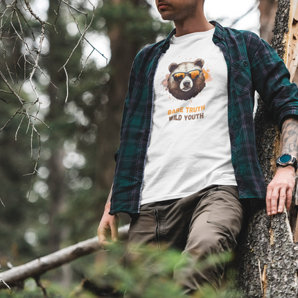 Bear Truth Graphic Tee – Wild Youth (Unisex T-Shirt)