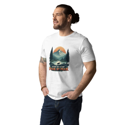 Moose Graphic Tee –  Step by Step Peak by Peak (Unisex T-Shirt)