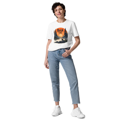 Fox Graphic Tee – Quick as Light Gone from Sight (Unisex T-Shirt)