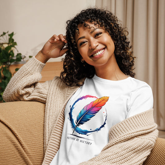 Quill pen Graphic Tee – Author of history (Women’s T-Shirt)
